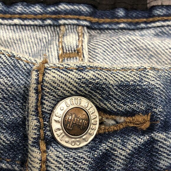 VTG Levis SilverTab Jeans Mens 33x29 Blue Loose Relaxed Straight Denim - Picture 9 of 13